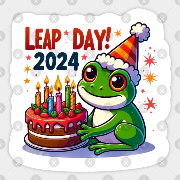 Leap Day Sticker by BukovskyART